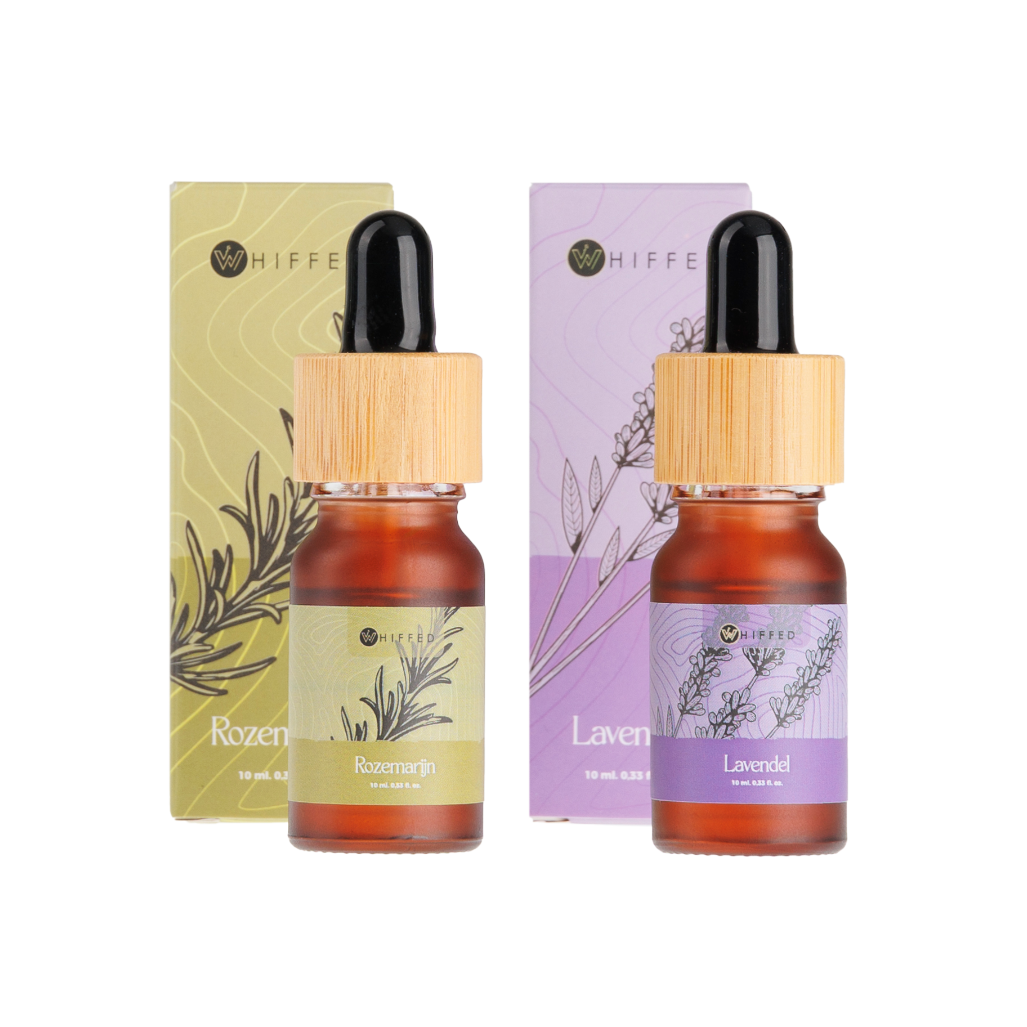 whiffed_show - bevat Etherische Rozemarijn & Lavendel Olie (10ML)