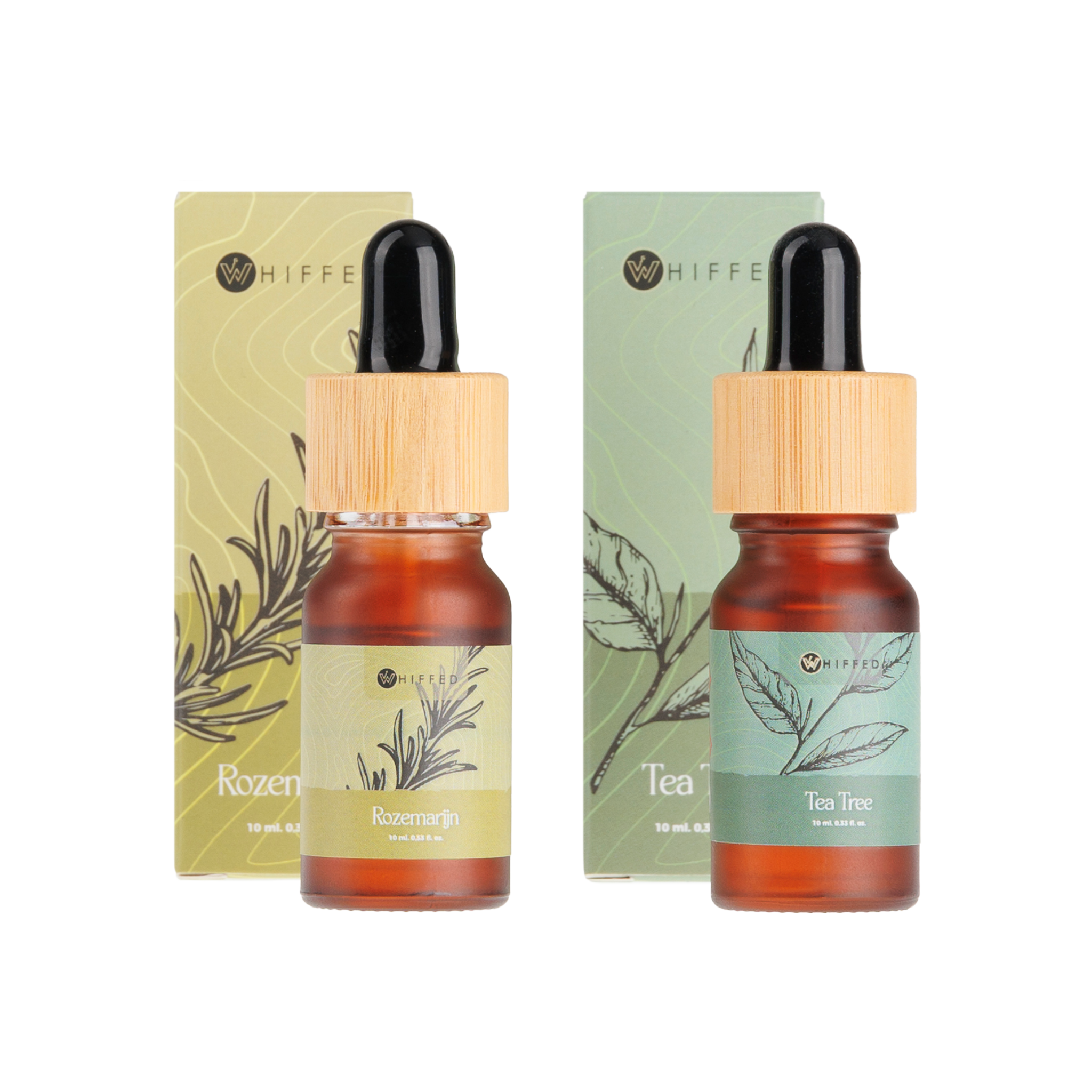 whiffed_show - bevat Etherische Rozemarijn & Tea Tree Olie (10ML)